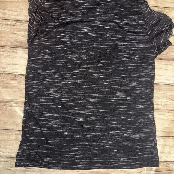 Nike Women's Legend Veneer Black/White Long Sleeve Medium Hoodie - Picture 6 of 9